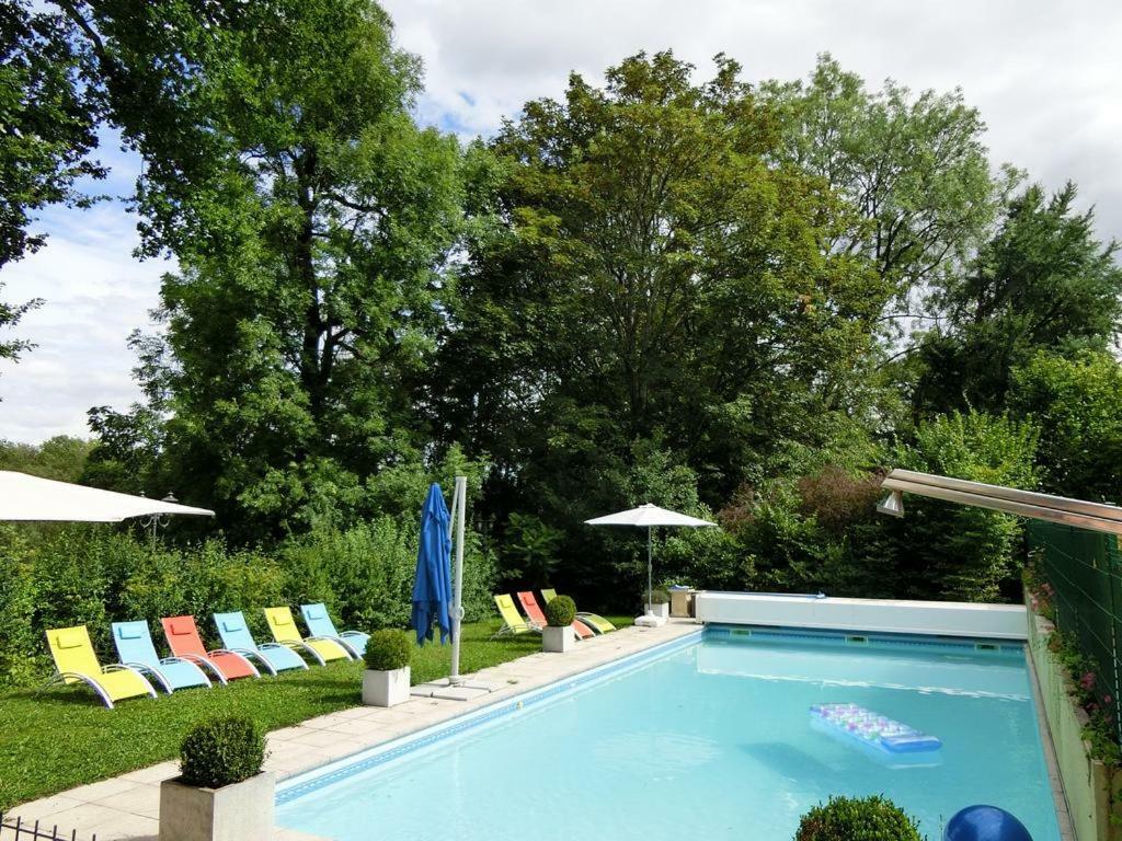 Chateau Saint Claude An Der Saone Mantoche Bagian luar foto